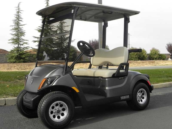 Yamaha Drive2, Graphite matte color | Gilchrist Golf Cars