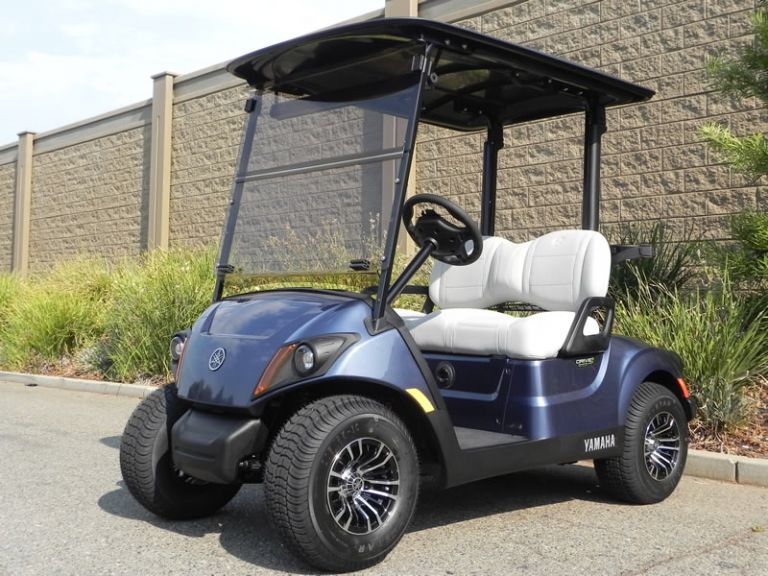 Bluestone metallic color | Gilchrist Golf Cars